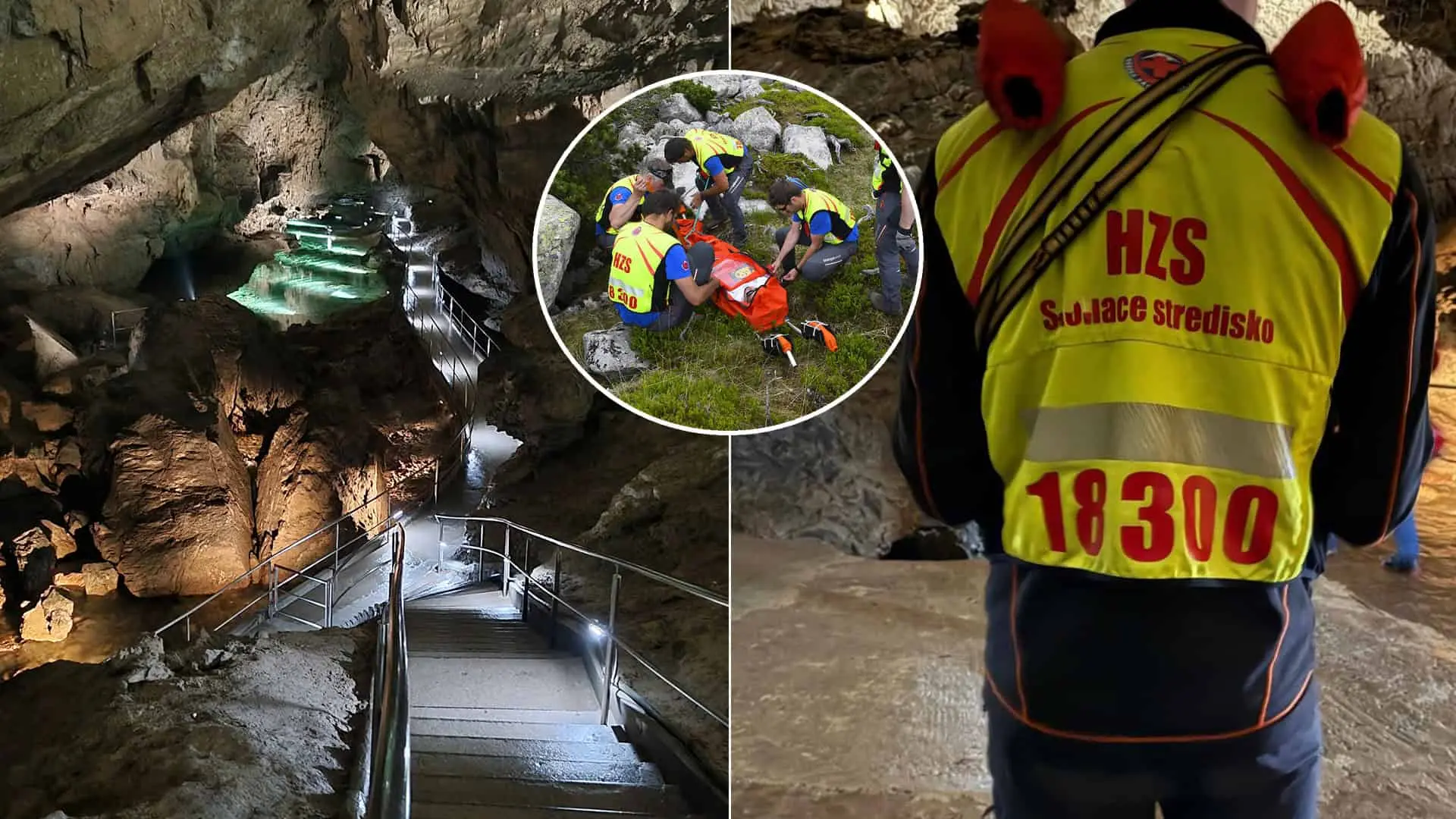 Demänovská jaskyňa slobody horskí záchranári