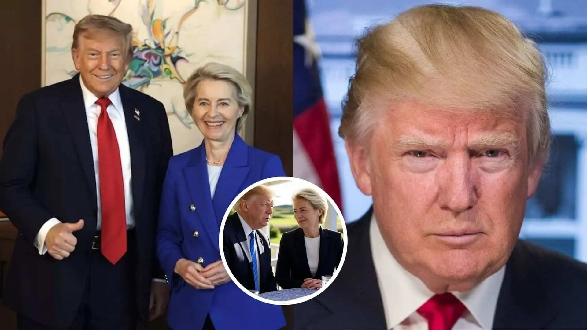 Von der Leyenová a Trump uzavreli dohodu o urovnaní obchodného sporu medzi EÚ a USA