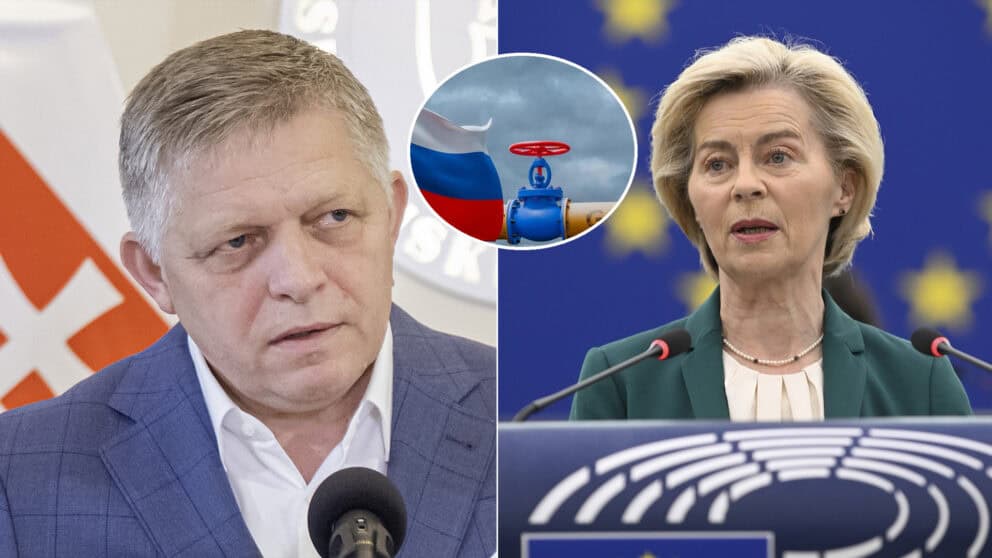 Fico Ursula von der Leyenová plyn rusko