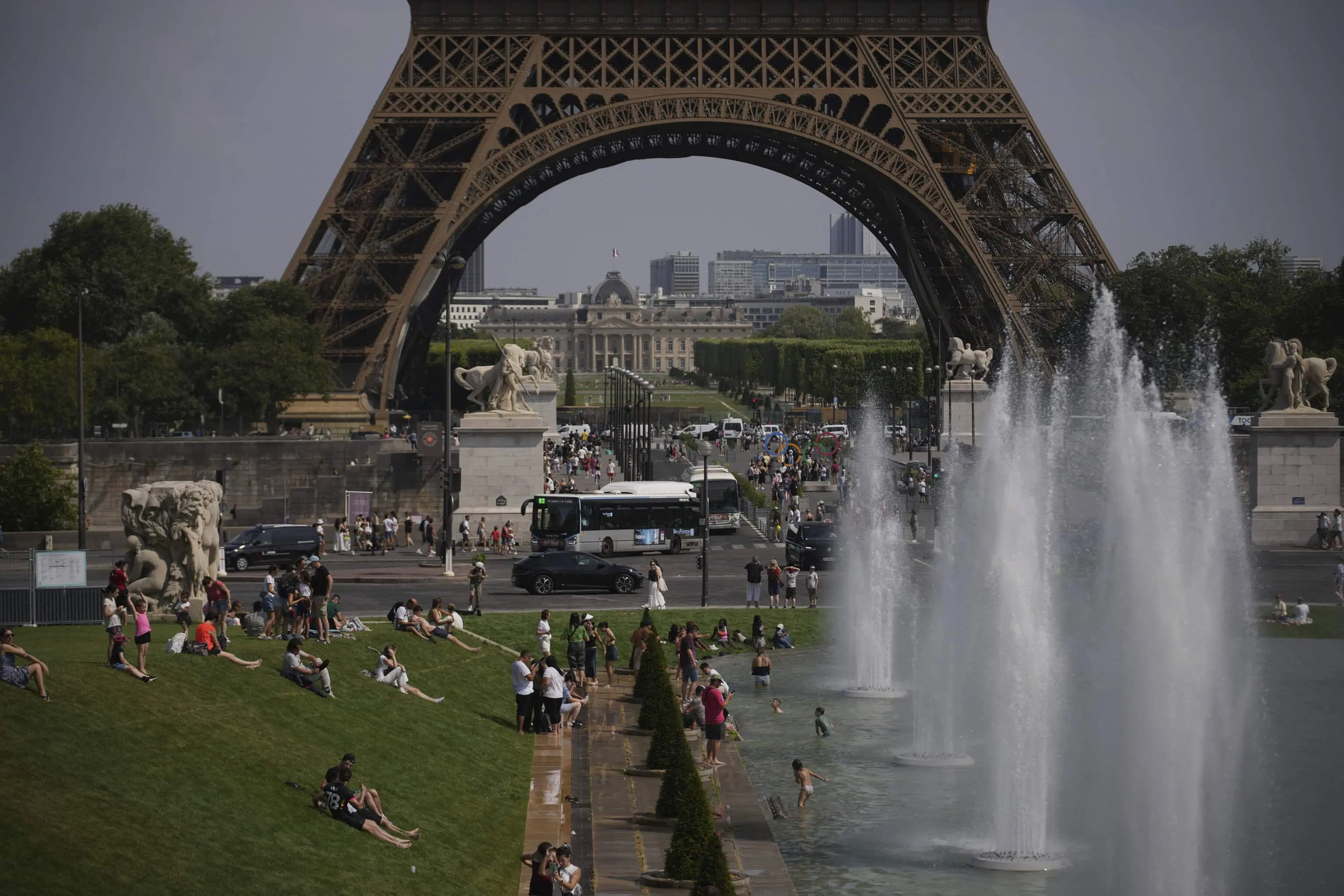 horúčavy, Francúzsko, Paríž