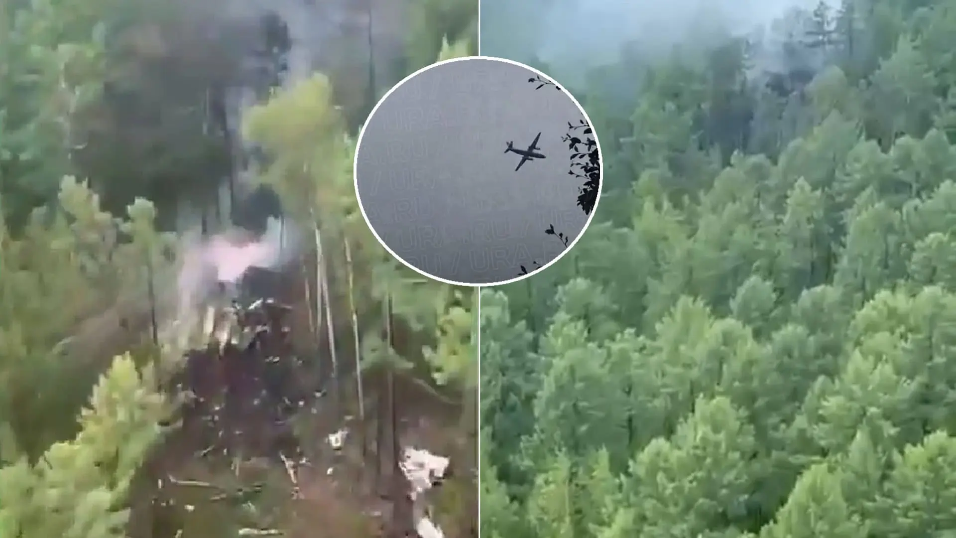 Havária lietadla v Rusku lietadlo An-24