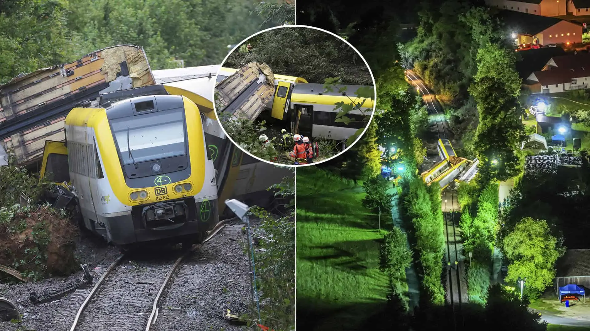 Nehoda vlak Nemecko