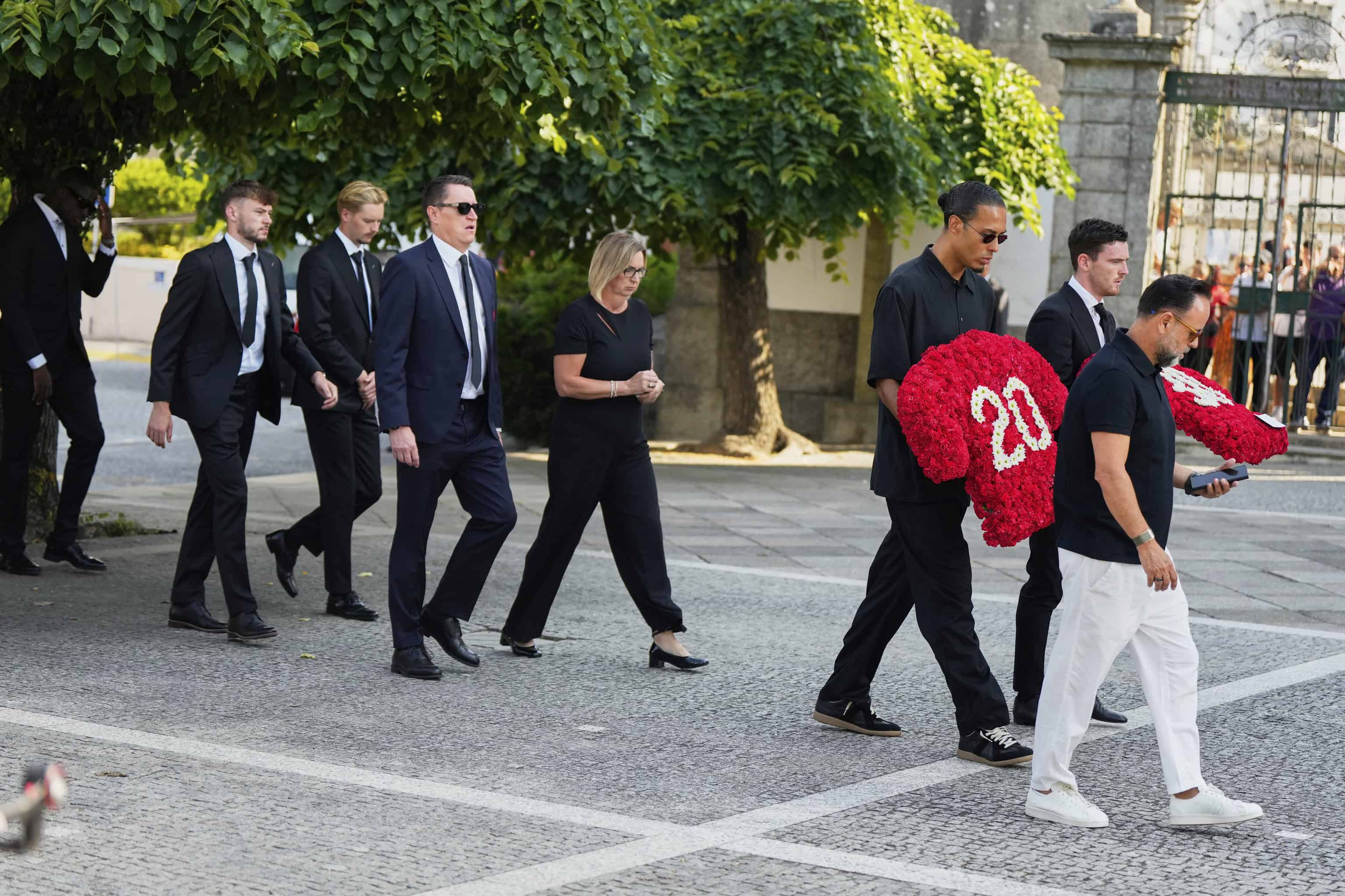 futbalista, pohreb, portugalsko, liverpool
