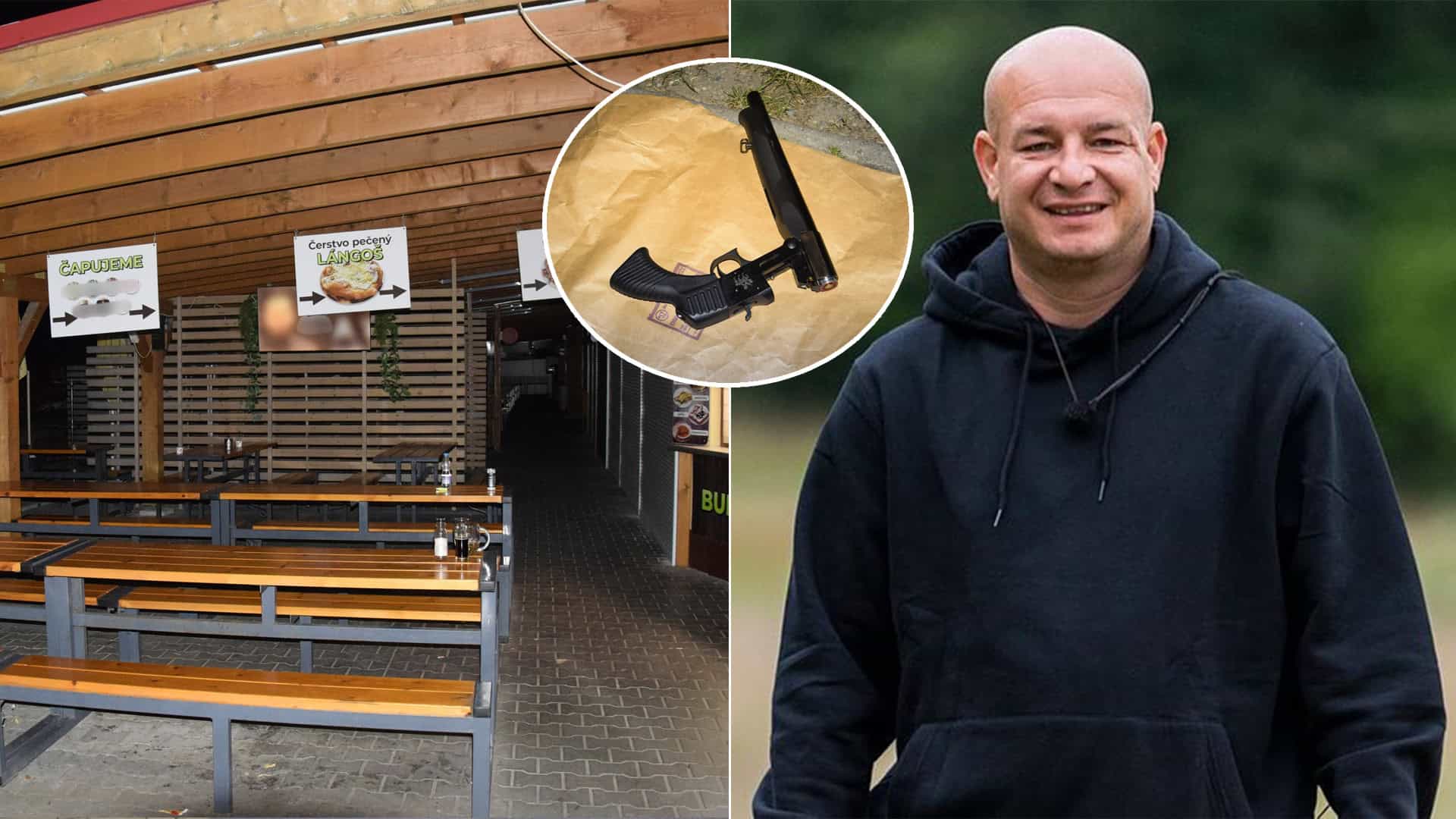 Roman Záležák zbraň incident na kúpalisku