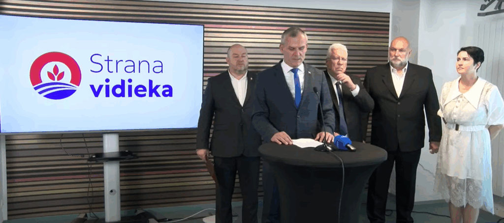 Huliak, strana, Národná koalícia, Strana vidieka