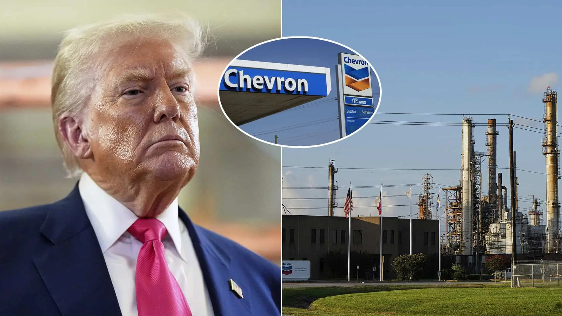 Trump ropa Chevron