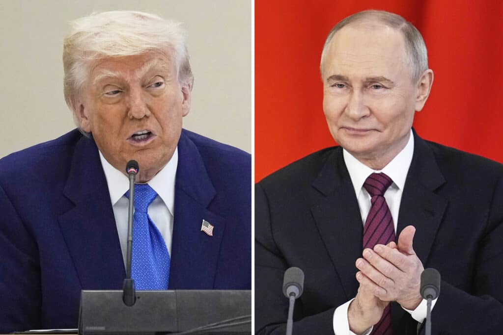 Trump a Putin