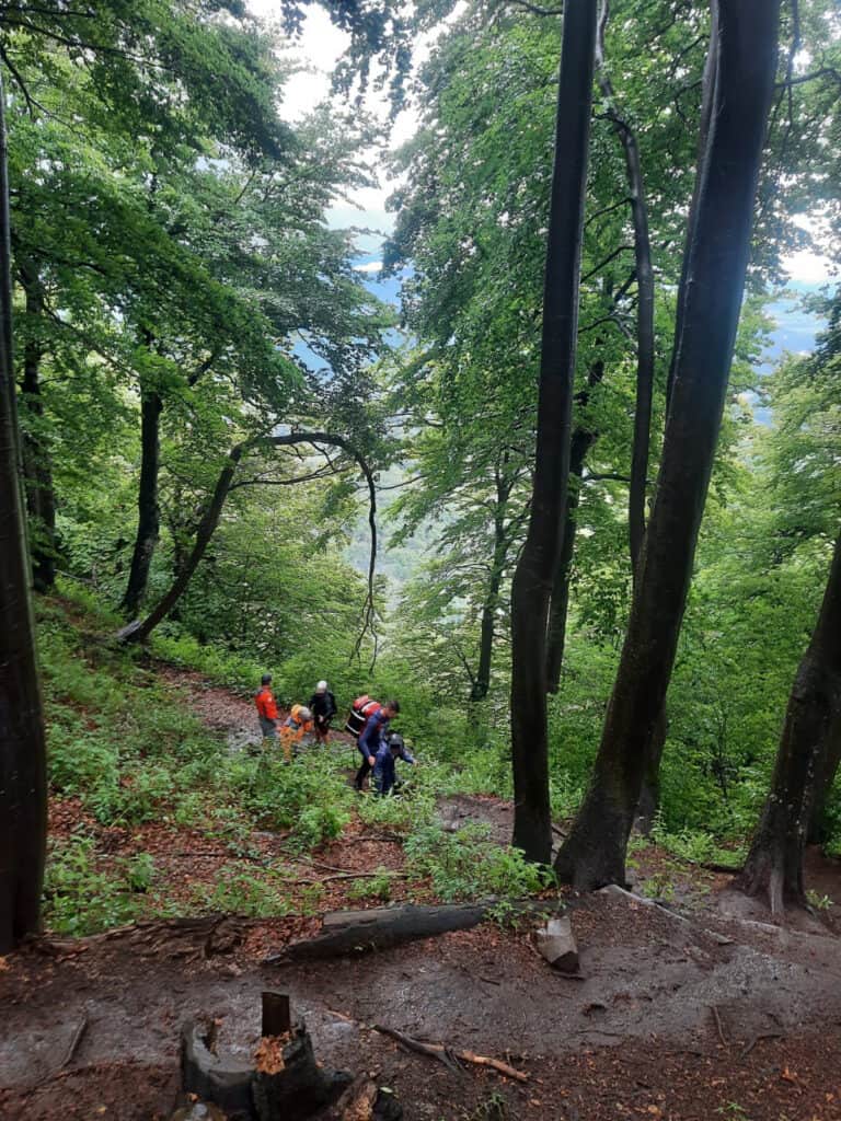 Kremnica, ferrata, blesk