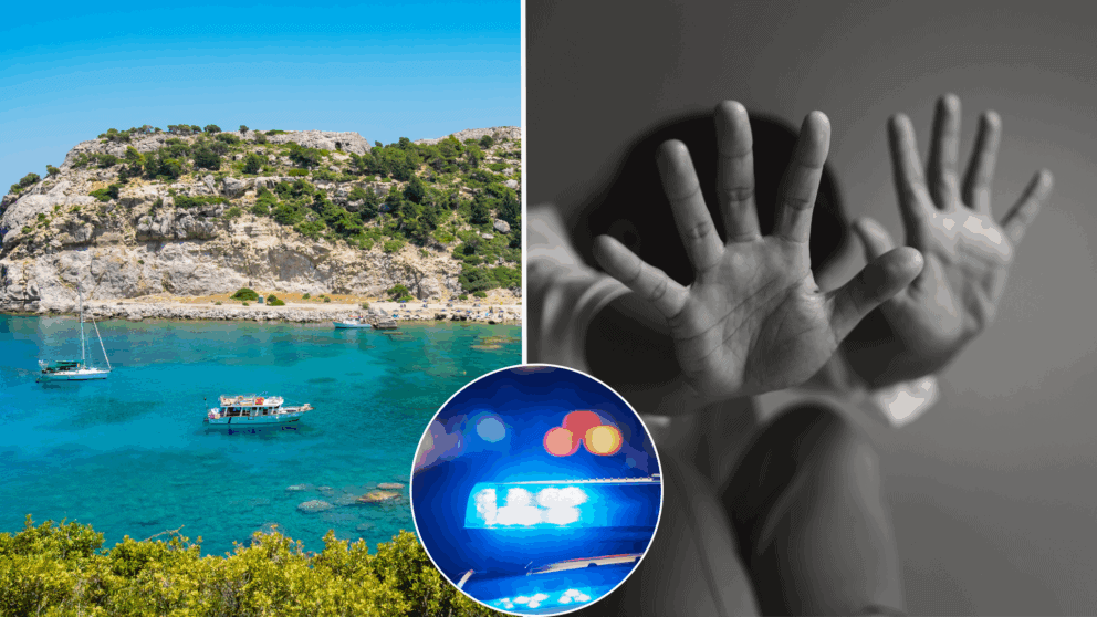 Rhodos, sexuálny útok