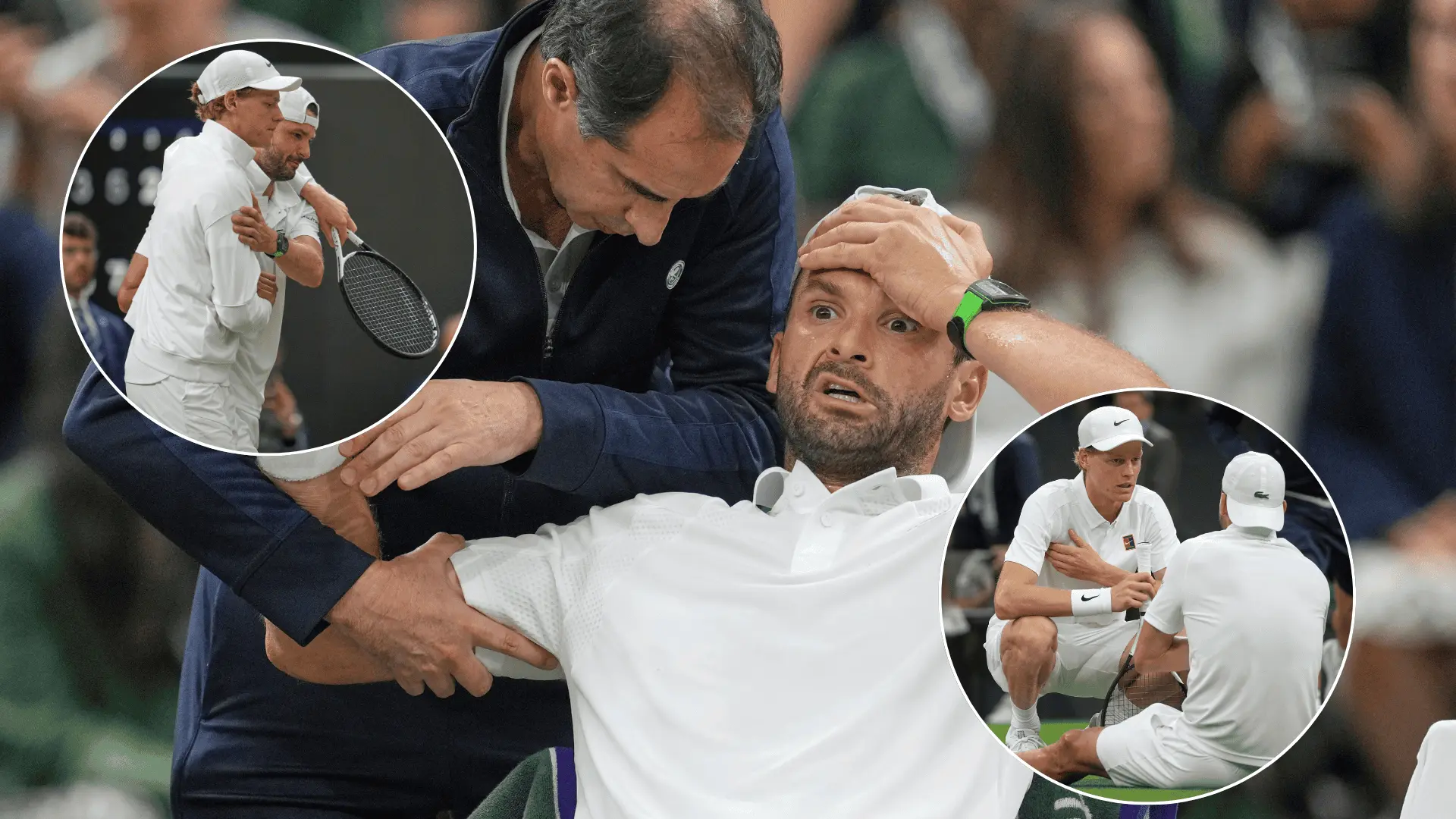 Sinner, Dimitrov, Wimbledon