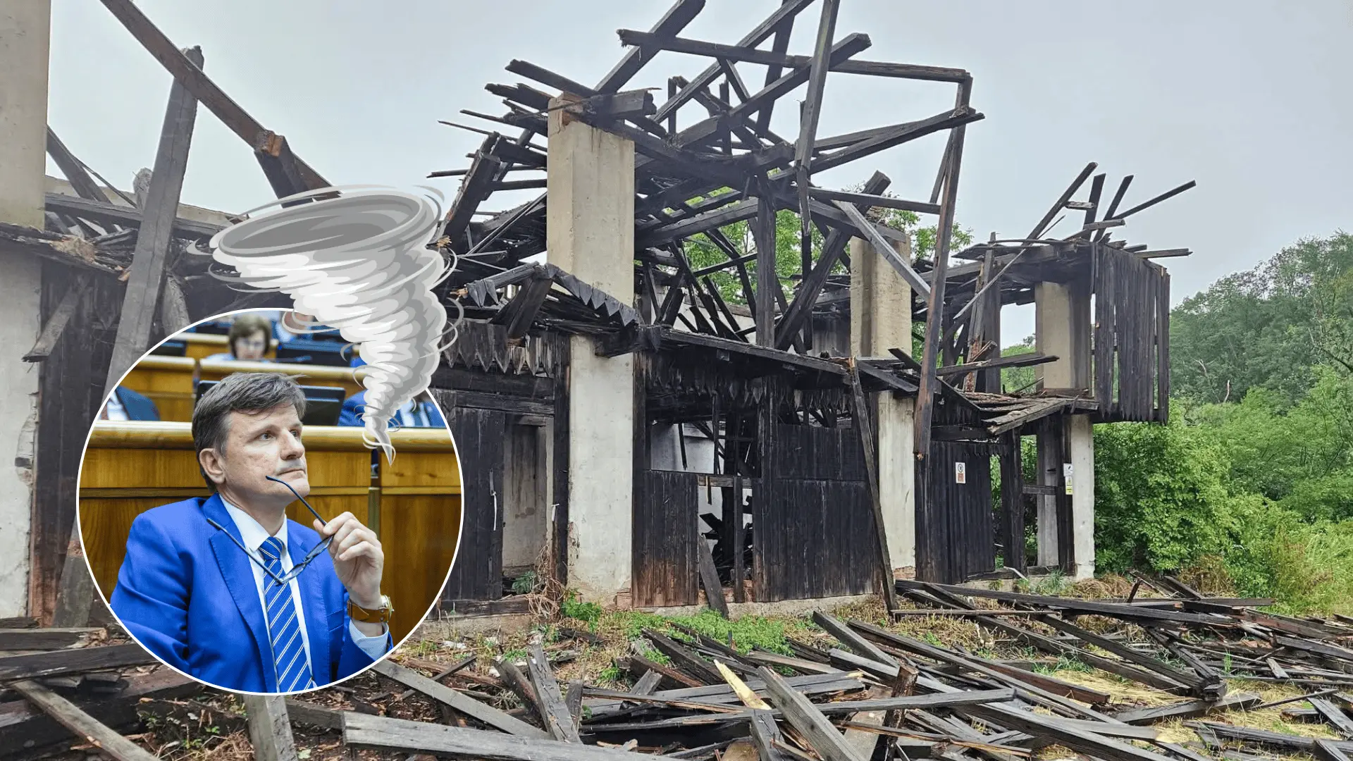 Hlina, sušiareň, búrka