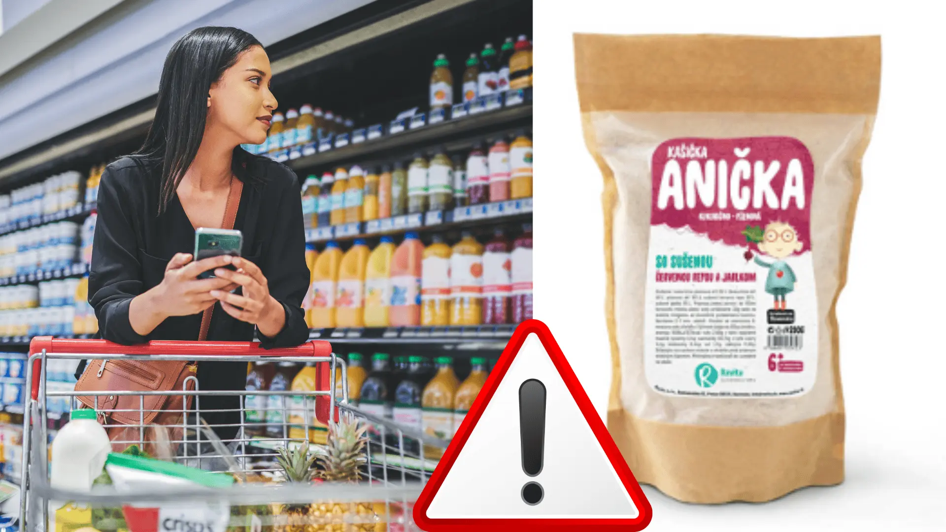 kaša, nevhodná potravina