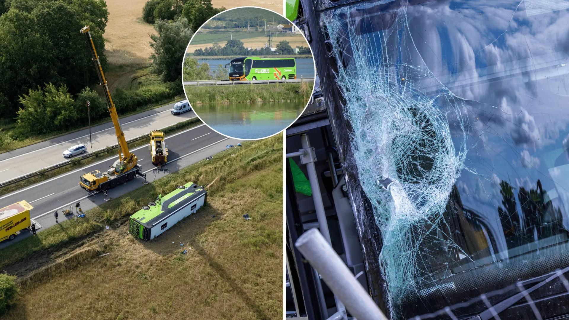 autobus, nehoda, Flixbus