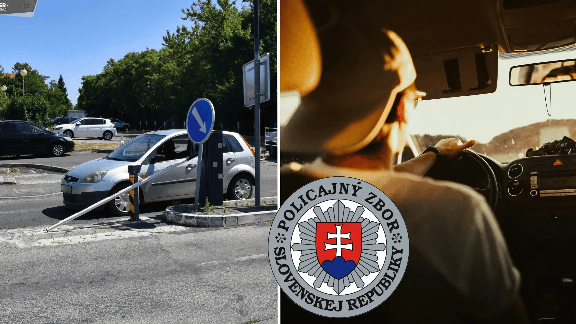 vodič, opitý, Nitra, alkohol, leto