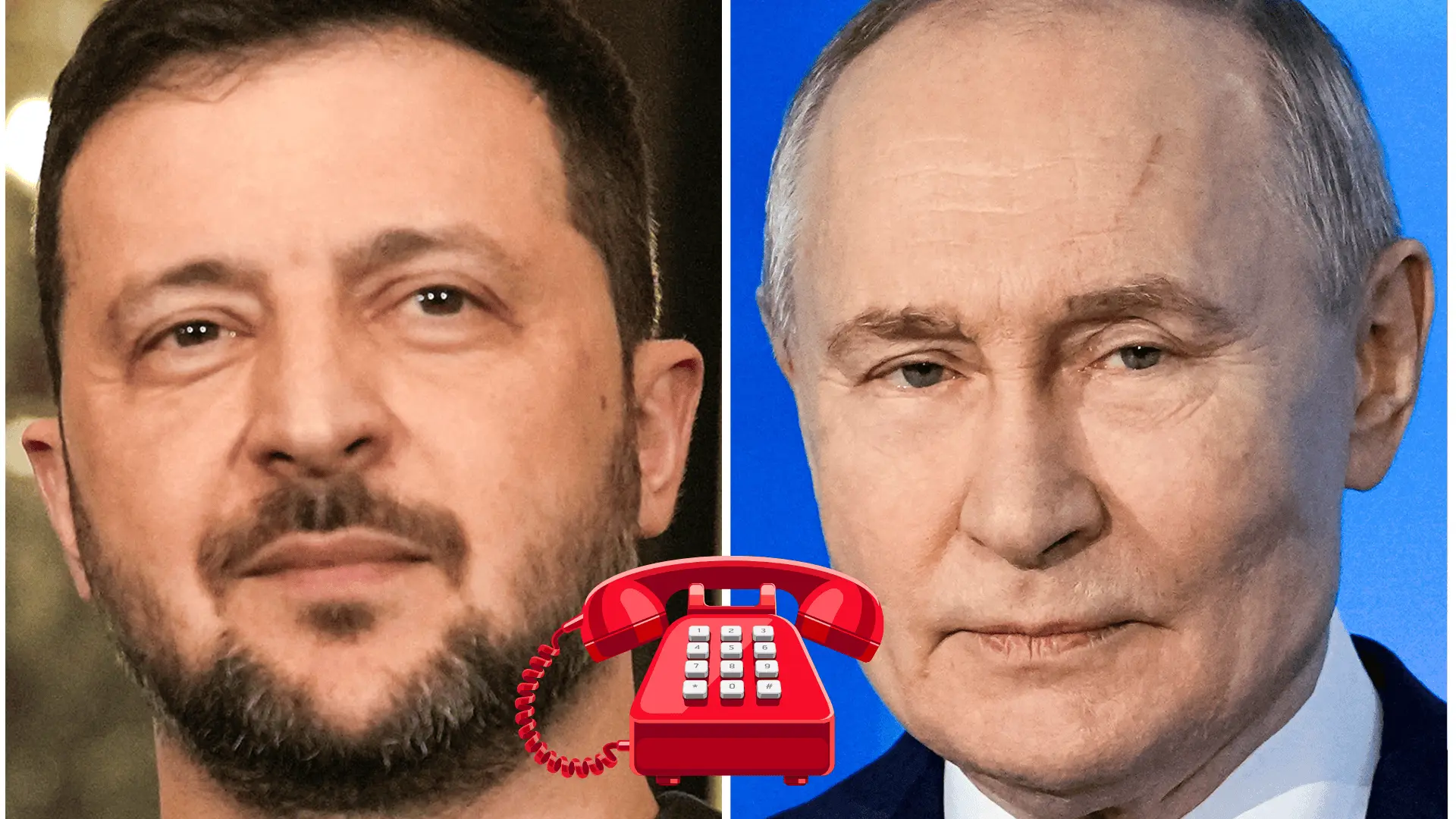 Zelenskyj, Putin, rozhovory
