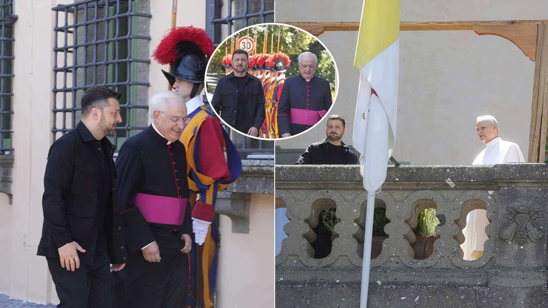 Volodymyr Zelenskyj pápež Lev XIV.