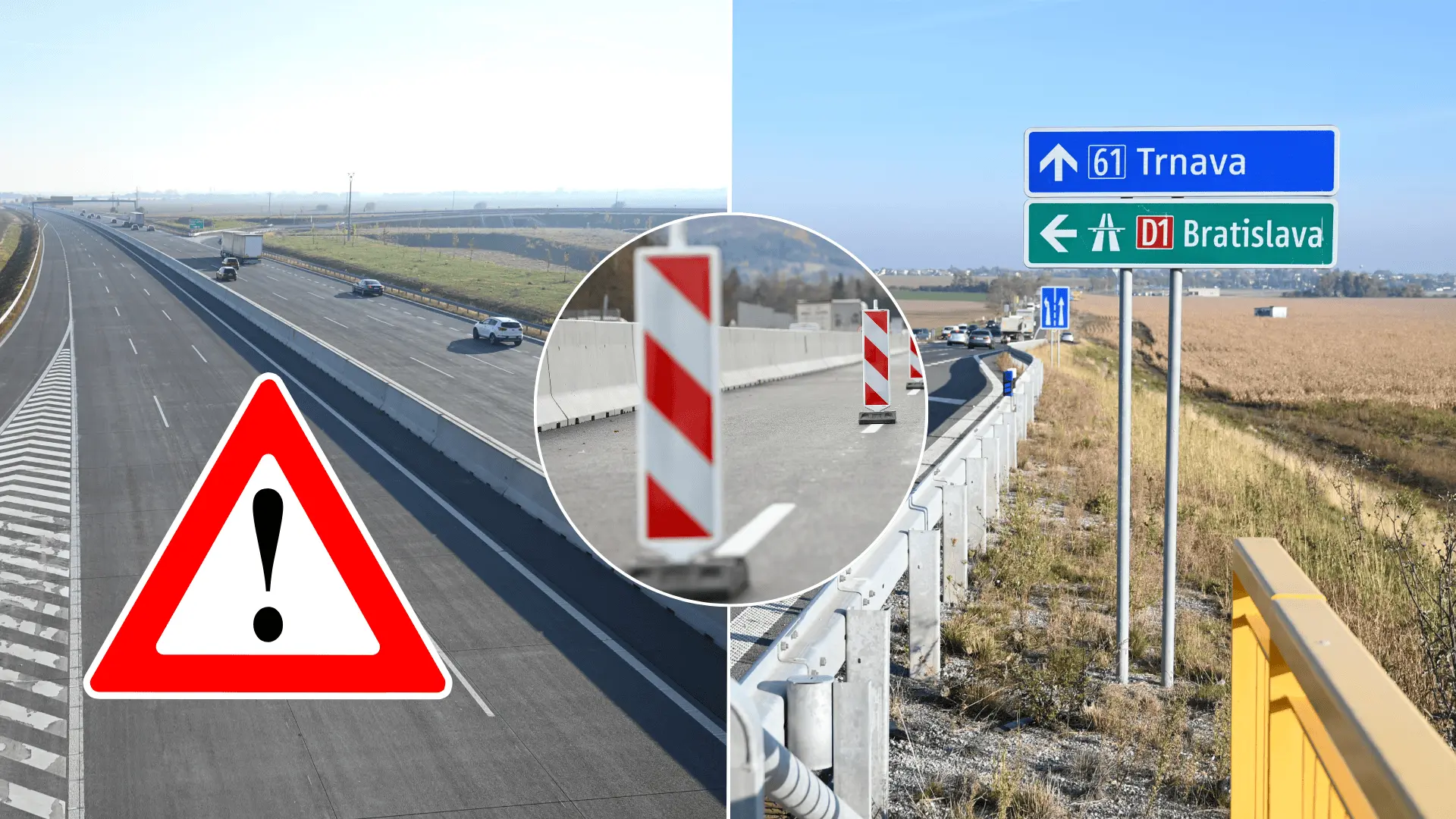 doprava diaľnica D1 obmedzenie