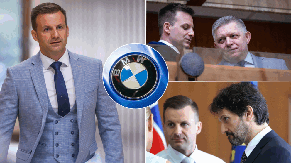 BMW - úrad vlády - Gedra