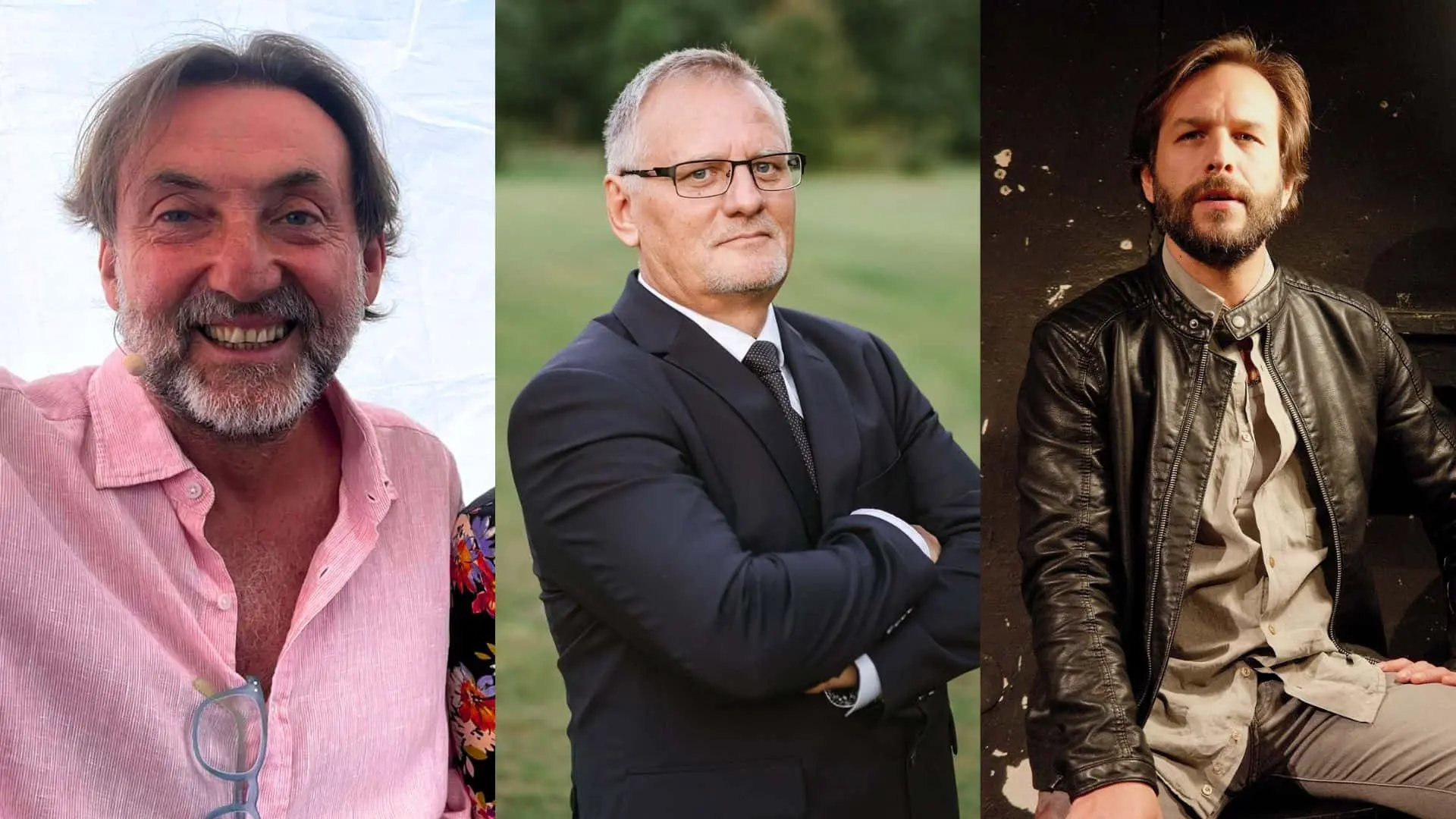 Ady Hajdu (vľavo), Juraj Štubniak (v strede) a Kamil Mikulčík (vpravo)
