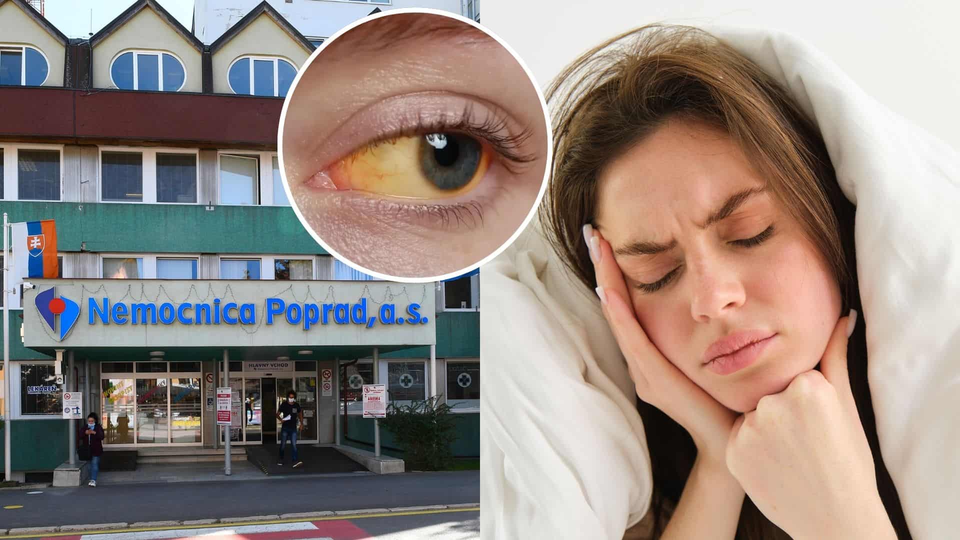 Popradskú nemocnici trápi žltačka typu A. Zdroj: TASR/Milan Kapusta, Freepik