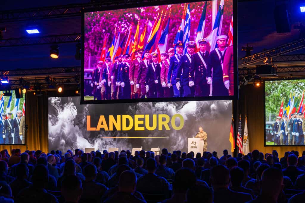 Konferencia Landeuro spája priemysel a spojencov s cieľom formovať a urýchliť odolnosť obranného priemyslu, posilniť postoj síl NATO a podporiť globálne odstrašenie. Zdroj:X/U.S. Army Europe and Africa