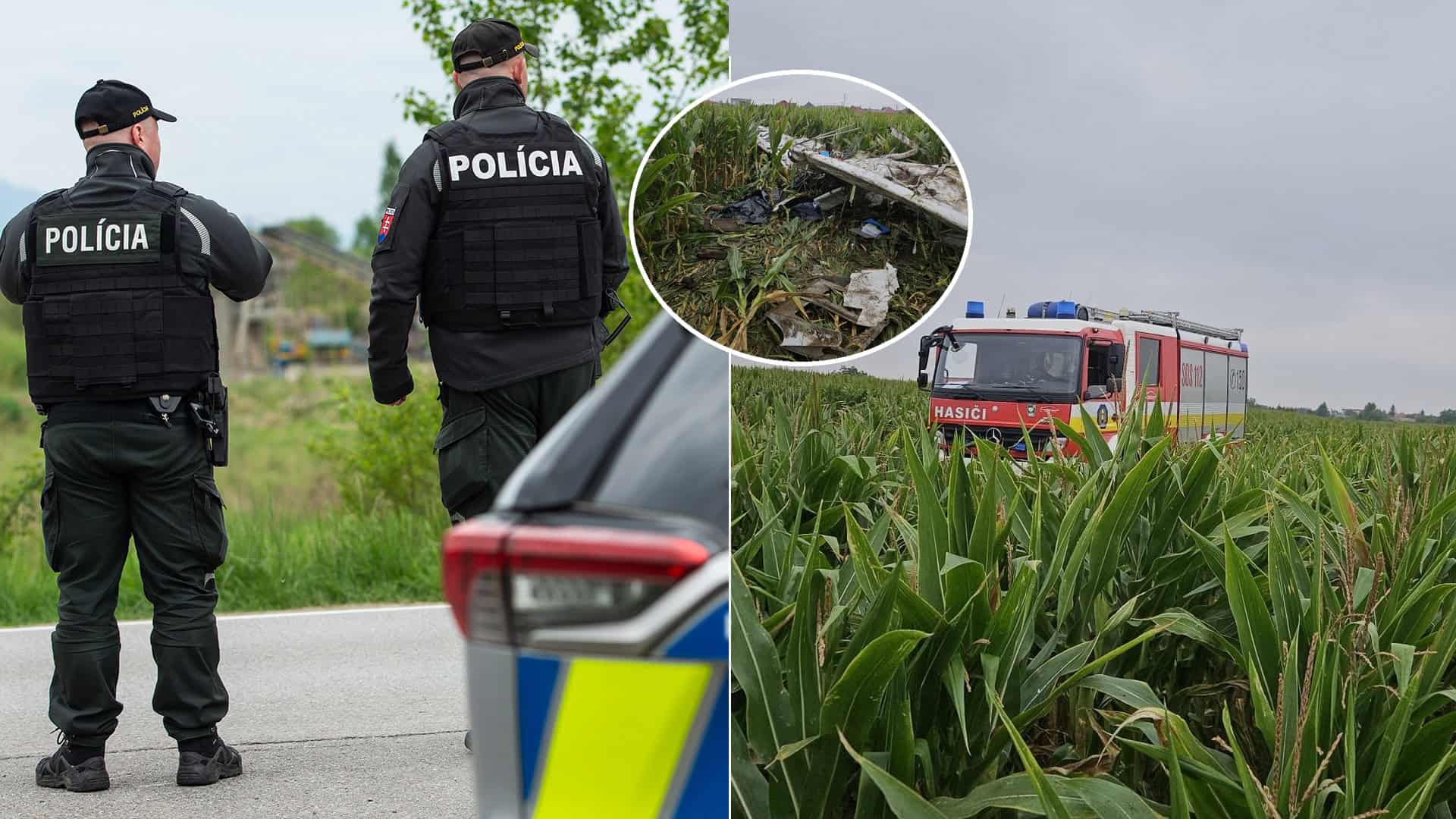 lietadlo pád v Tvrdošovciach