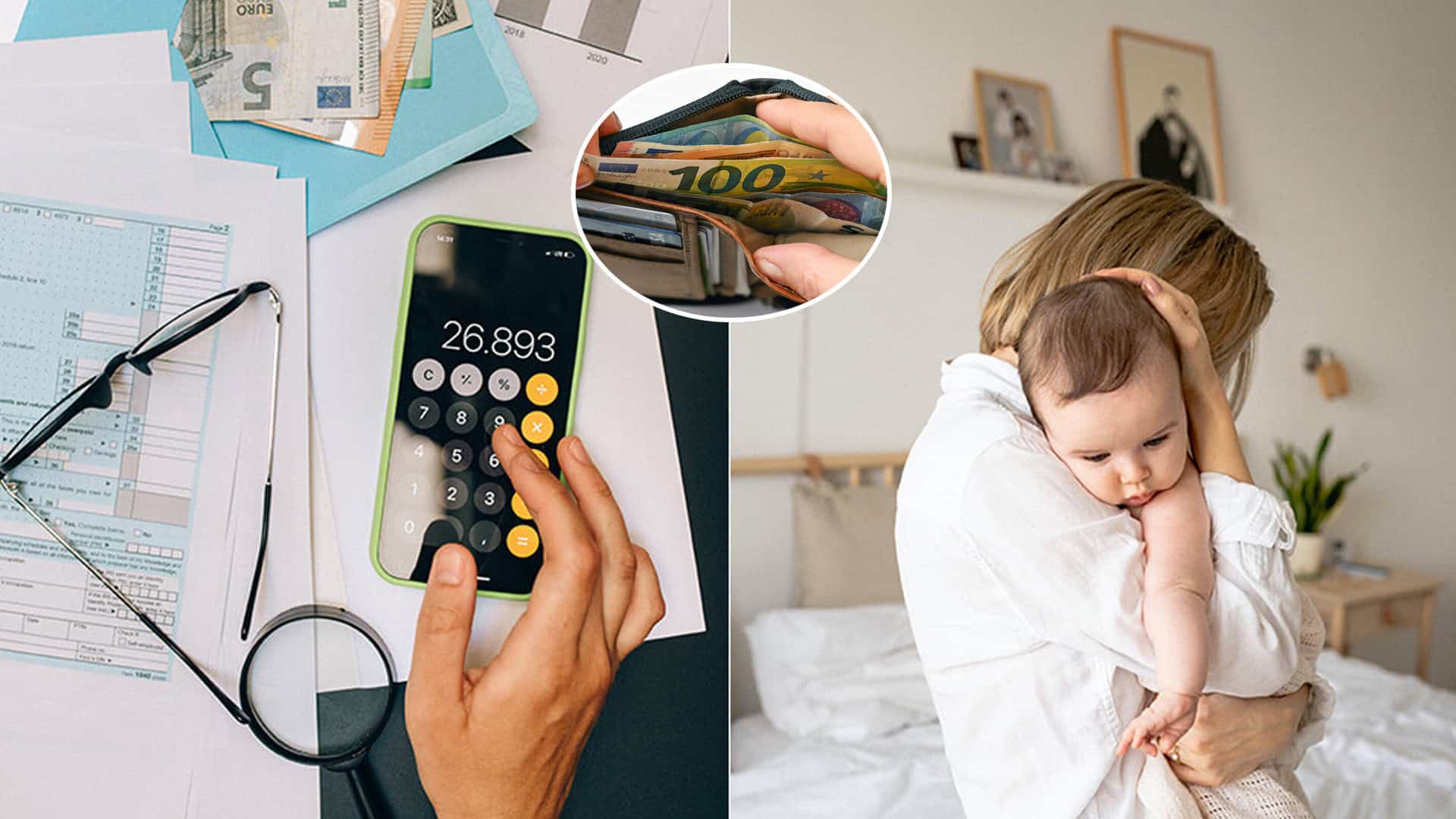 materská dávka peniaze dieťa matka