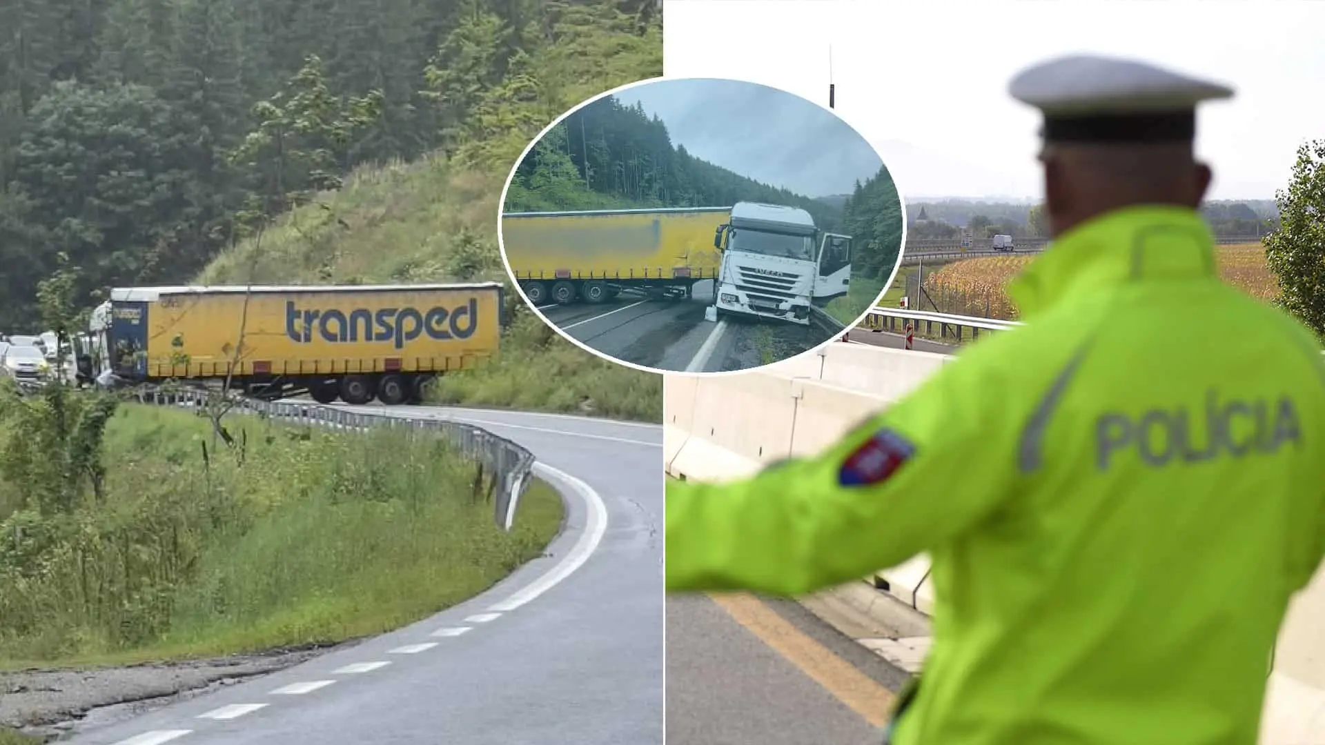 nehoda Donovaly kamión