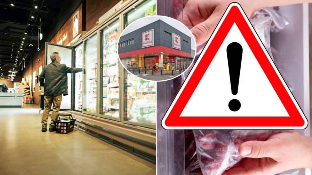 nákup mrazený nebezpečný tovar ovocie Kaufland