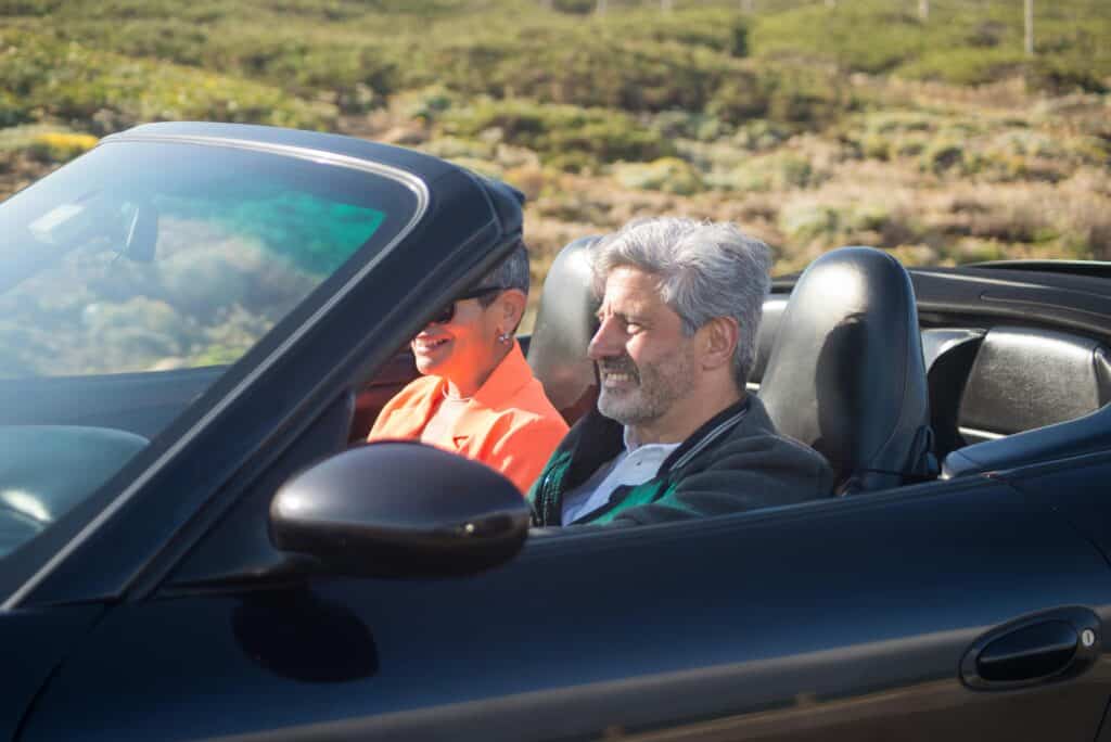 senior, vodič, šofér