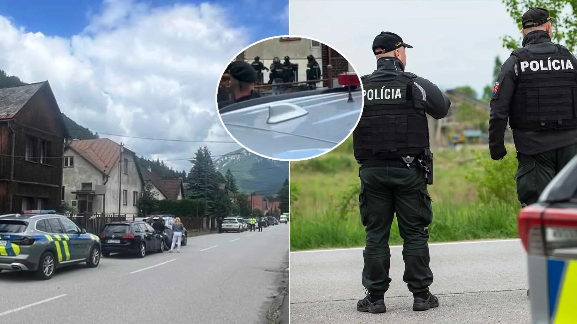 polícia v Hubovej