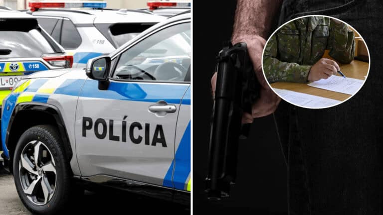 vojak zbraň polícia