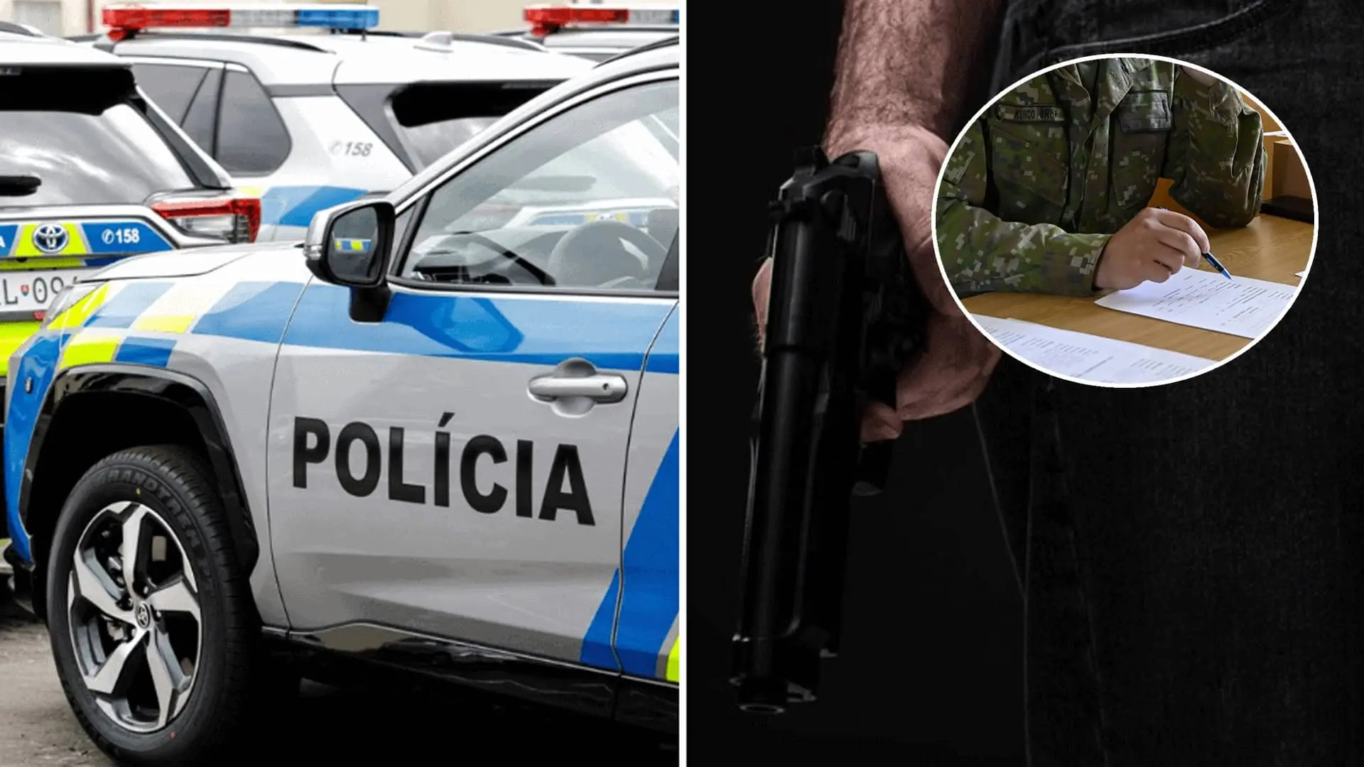 vojak zbraň polícia