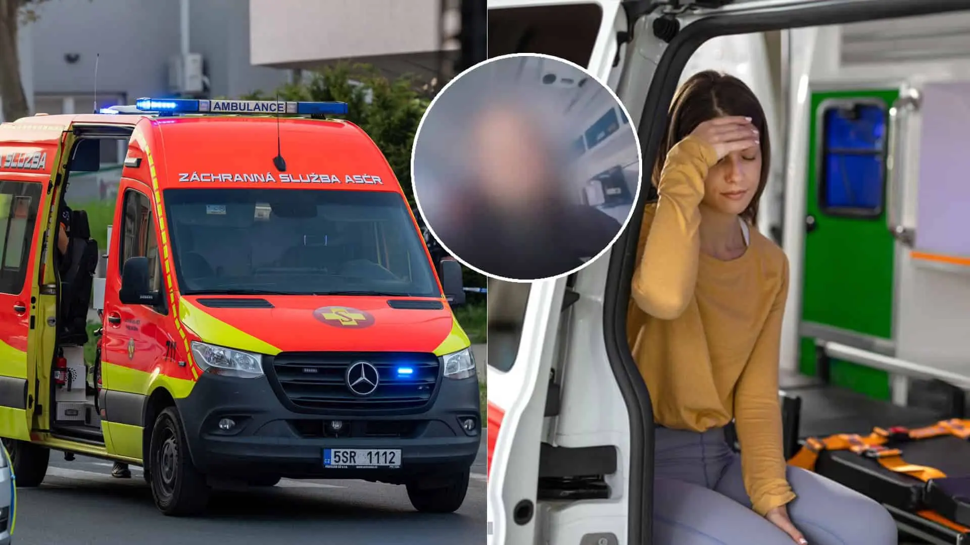 sanitka Záchranná služba ASČR pacientka záchranári nevhodné správanie