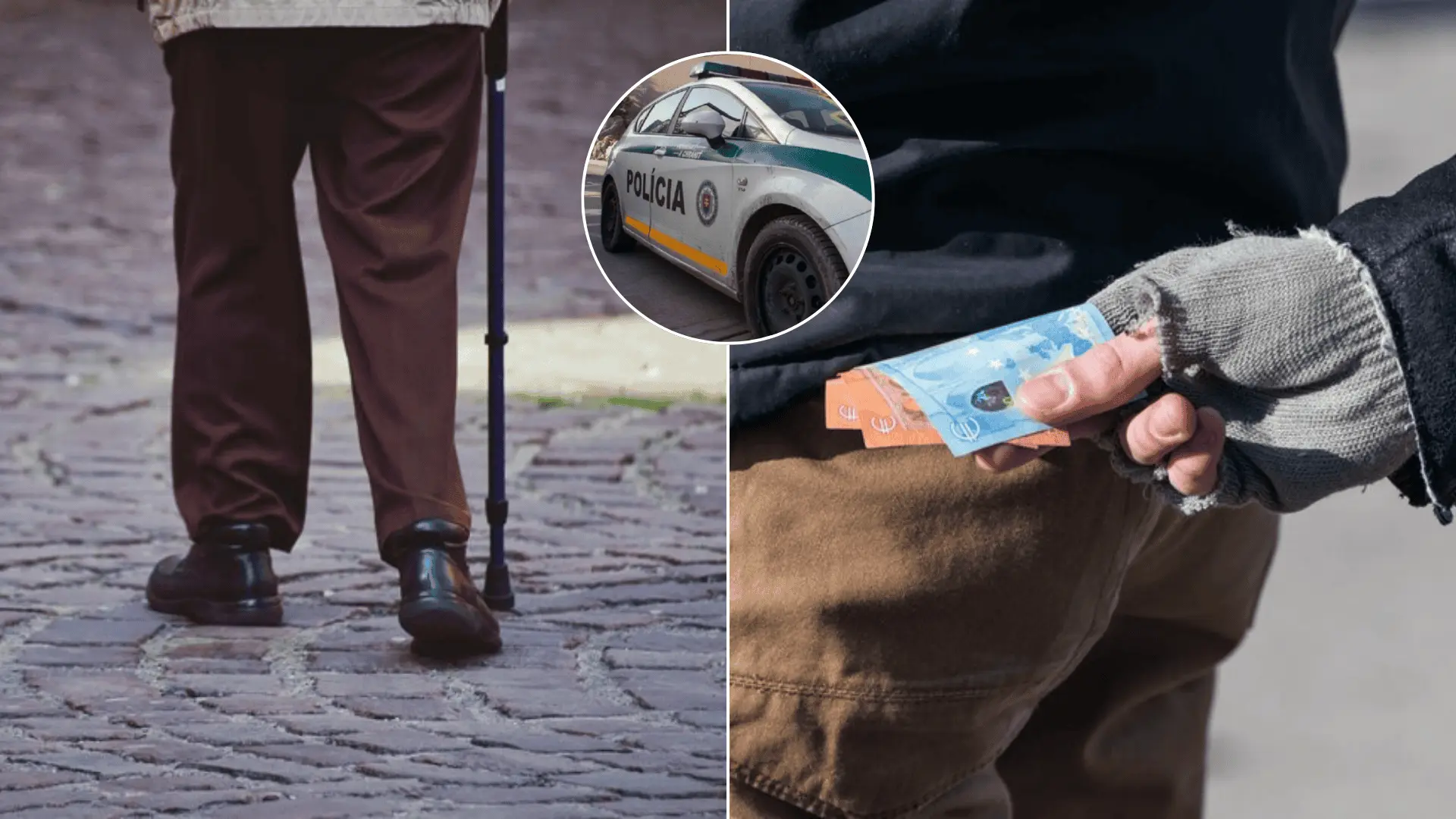 senior lúpež peniaze