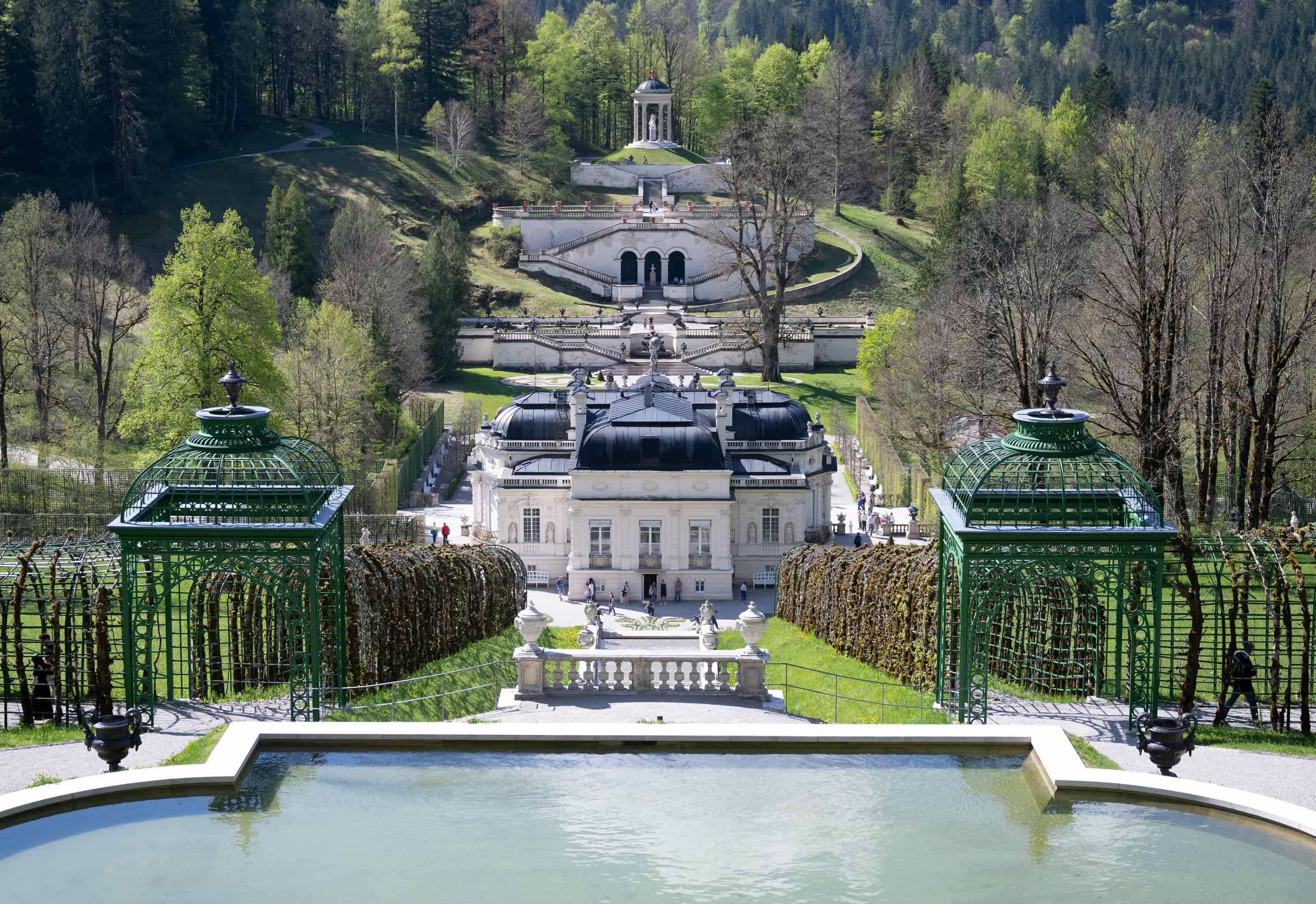 UNESCO zámok Linderhof