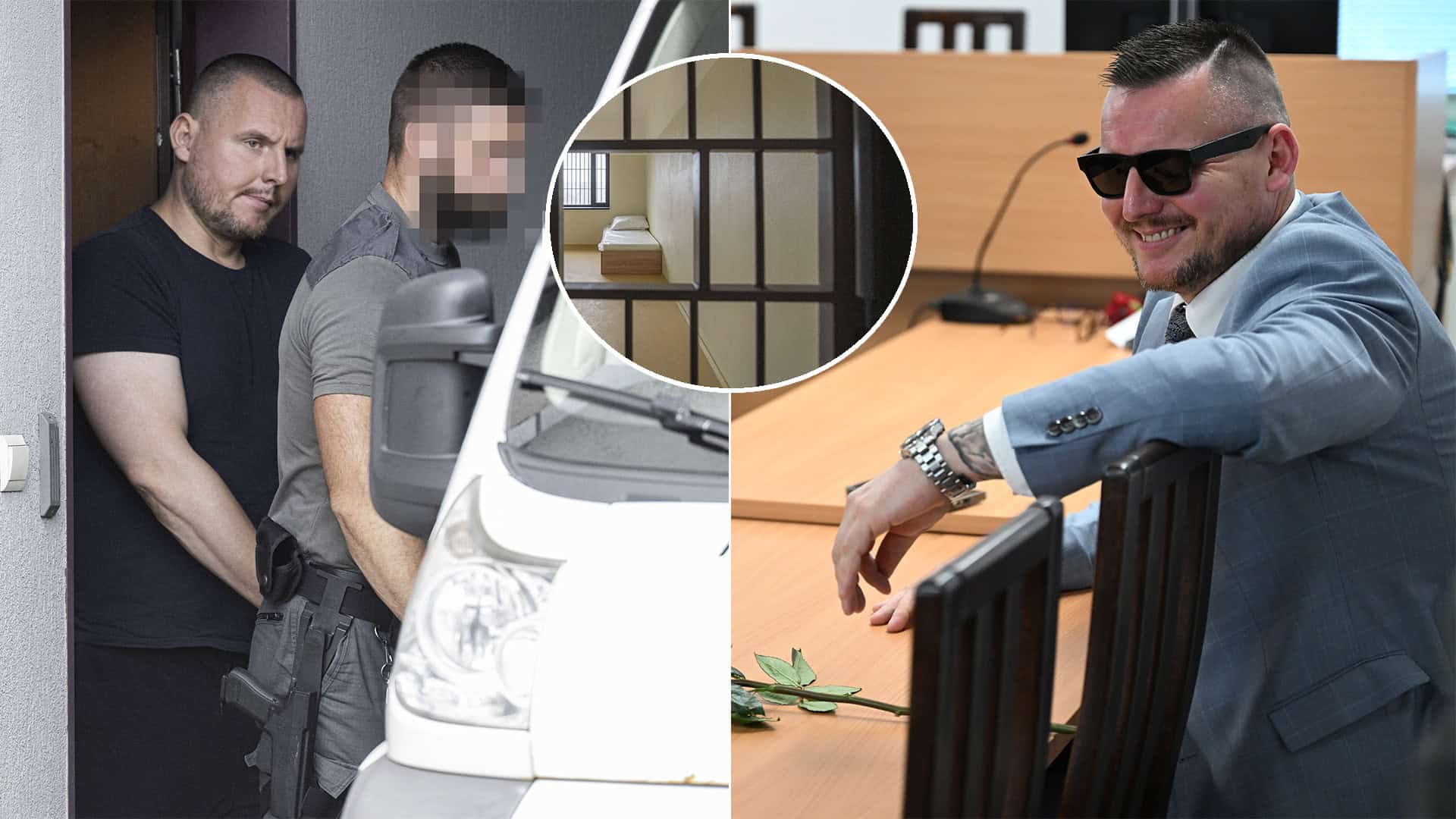 väzenie cela Daniel Bombic