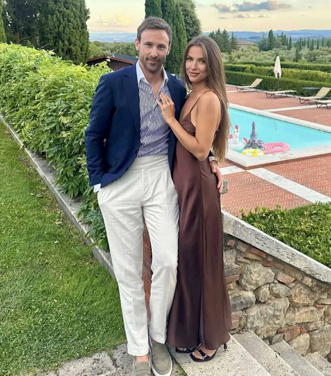 Marek Fašiang s priateľkou Renátou
