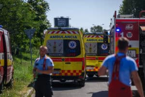 požiar bytu v Ružinove