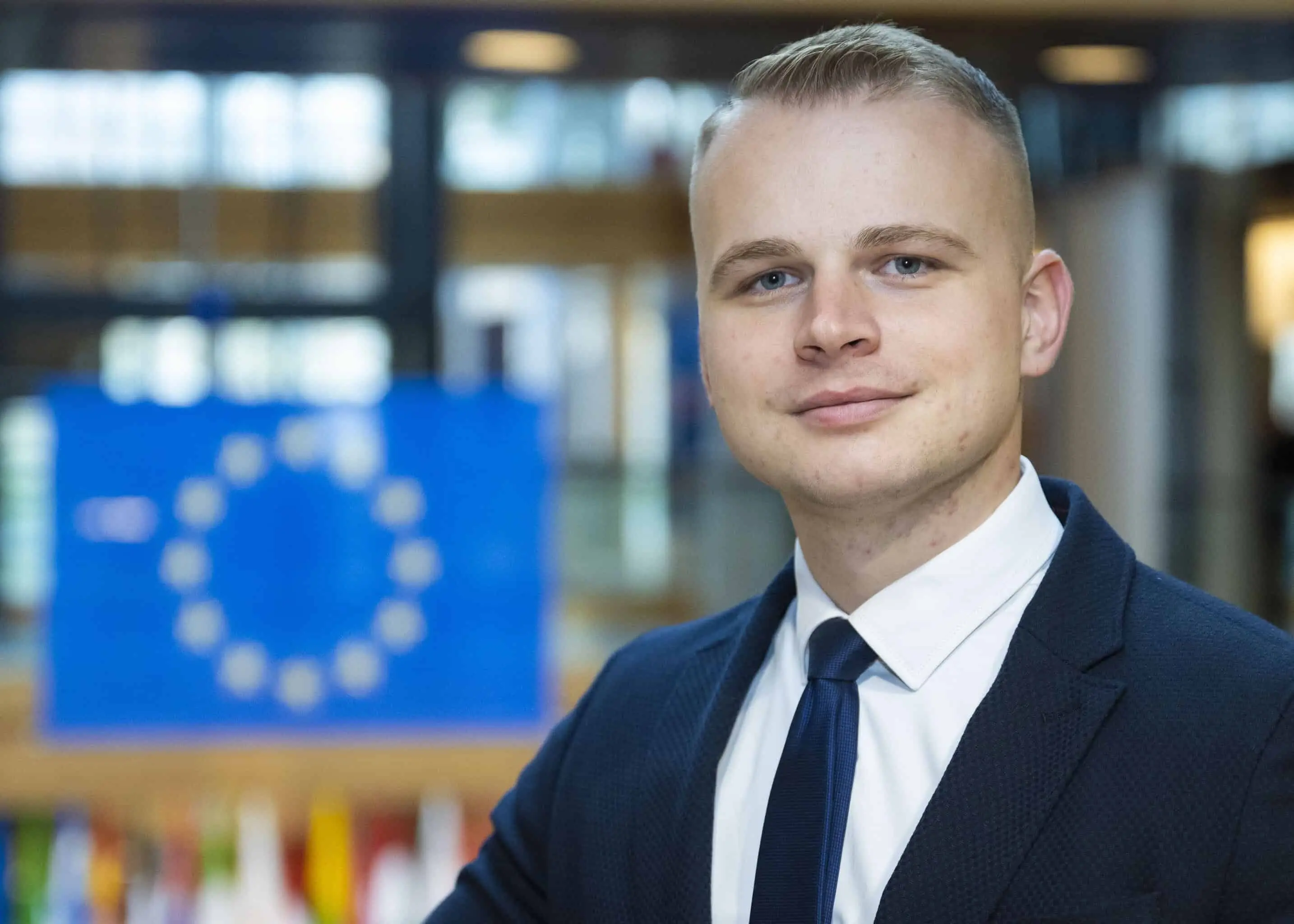 Milan Mazurek Na snímke europoslanec hnutia Republika Milan Mazurek.