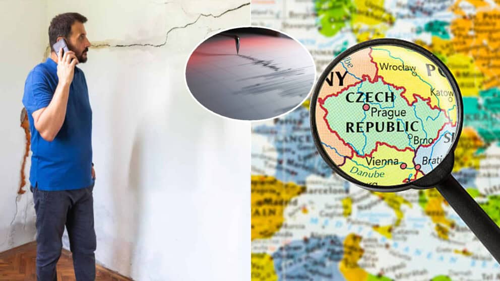 Česko zemetrasenie