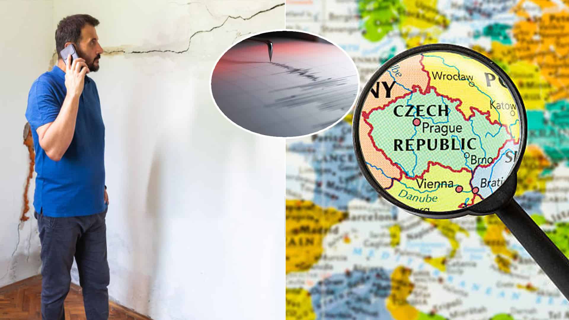 Česko zemetrasenie