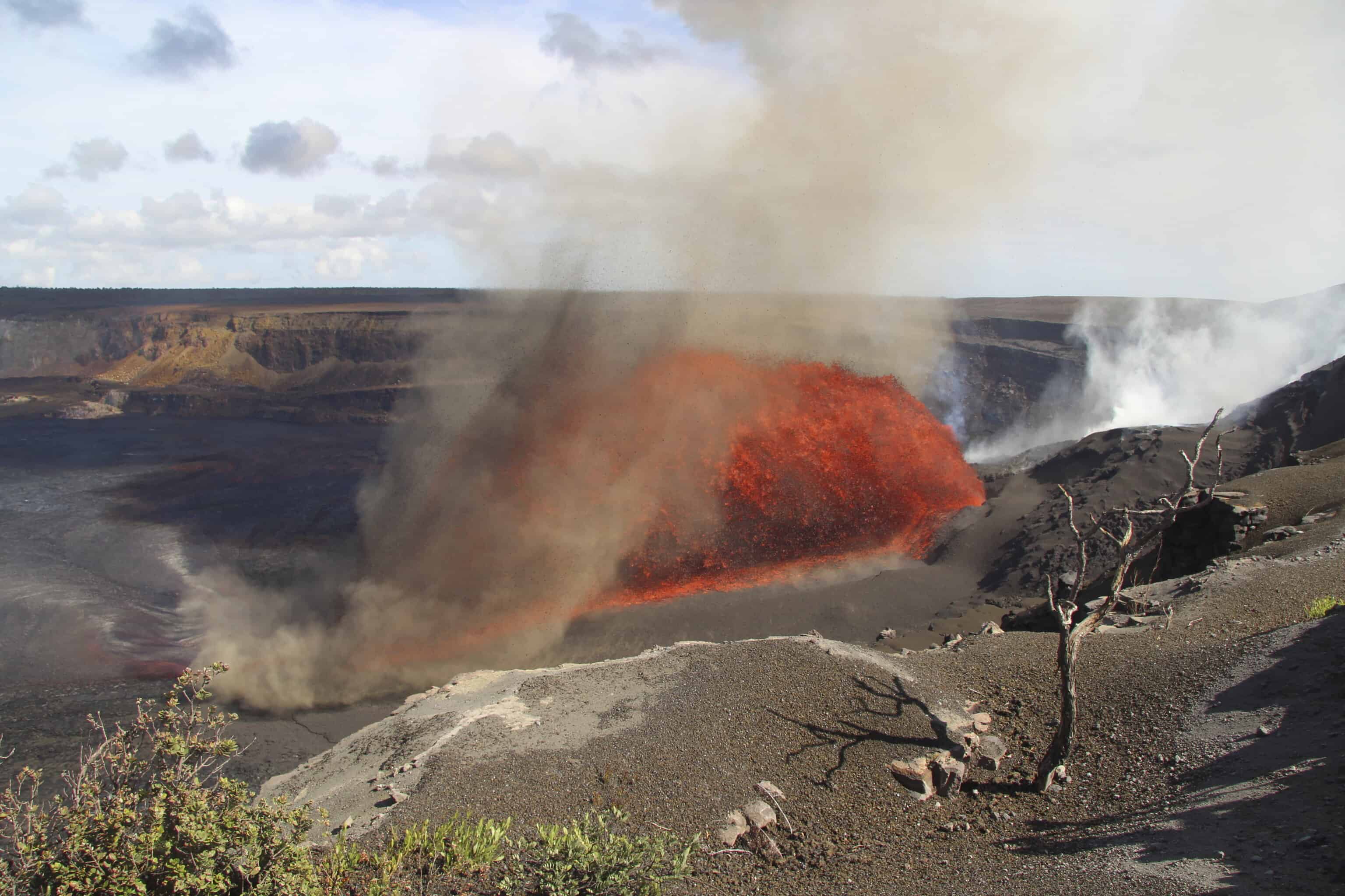 Sopka Kilauea na Havaji