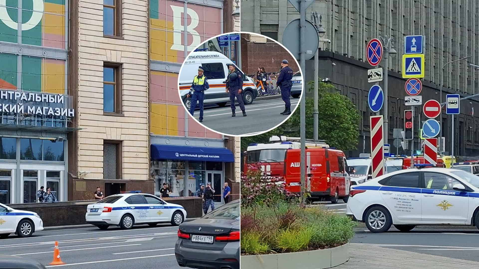 Moskva explózia