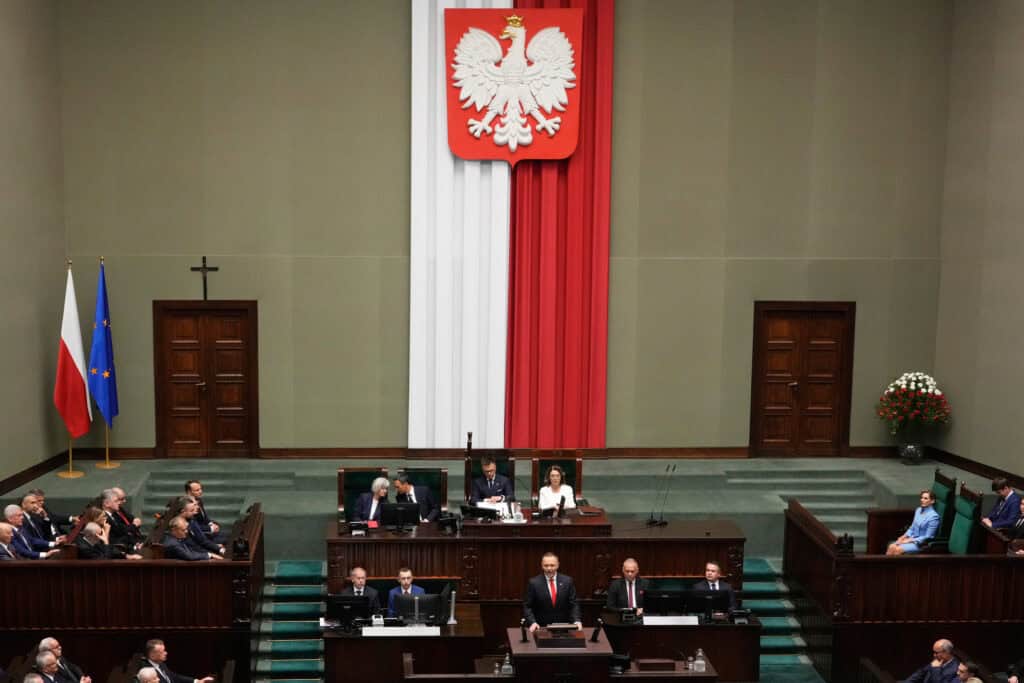 Poľsko, prezident, Nawrocki, inaugurácia