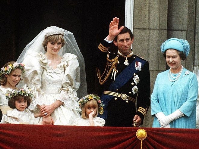 princezná Diana, svadba