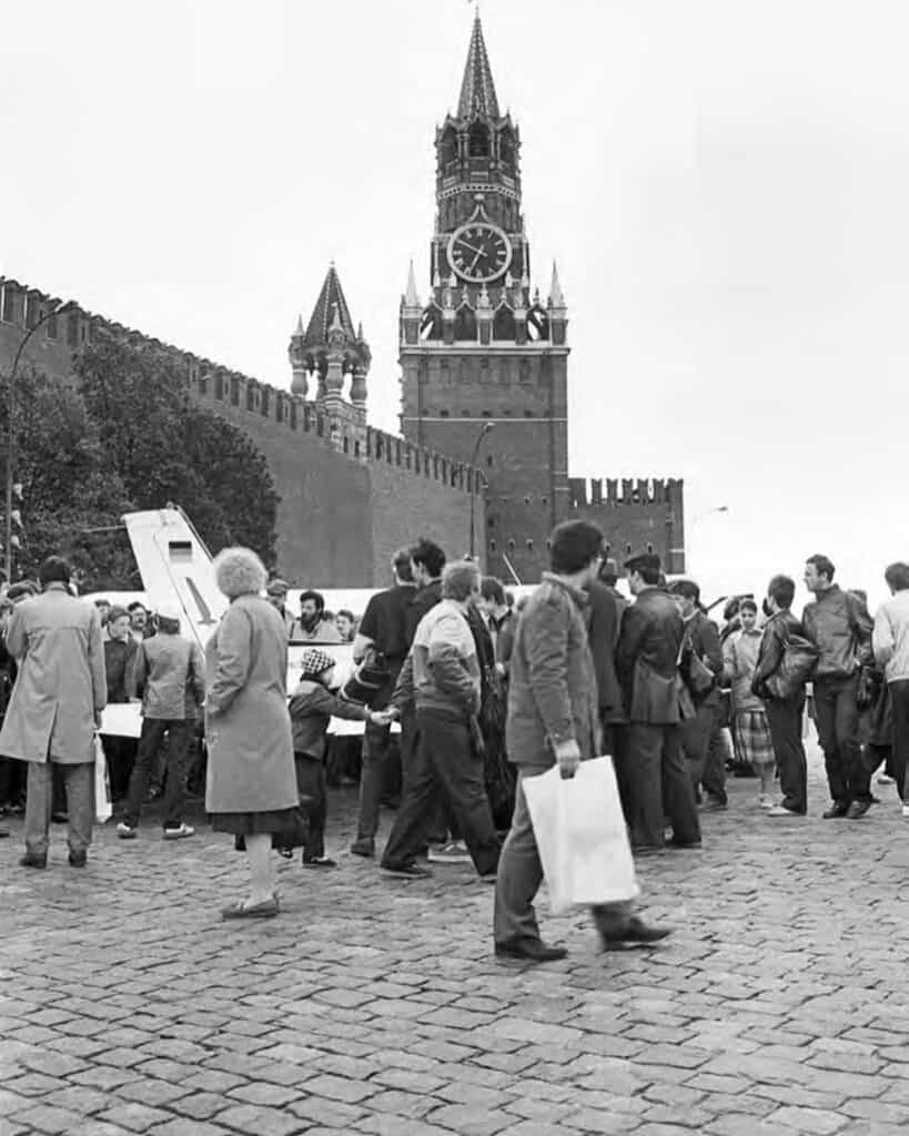 Mathias Rust, Moskva