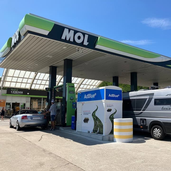 MOL čerpacia stanica