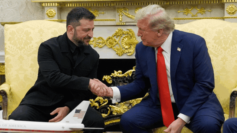Trump, Zelenskyj, Biely dom