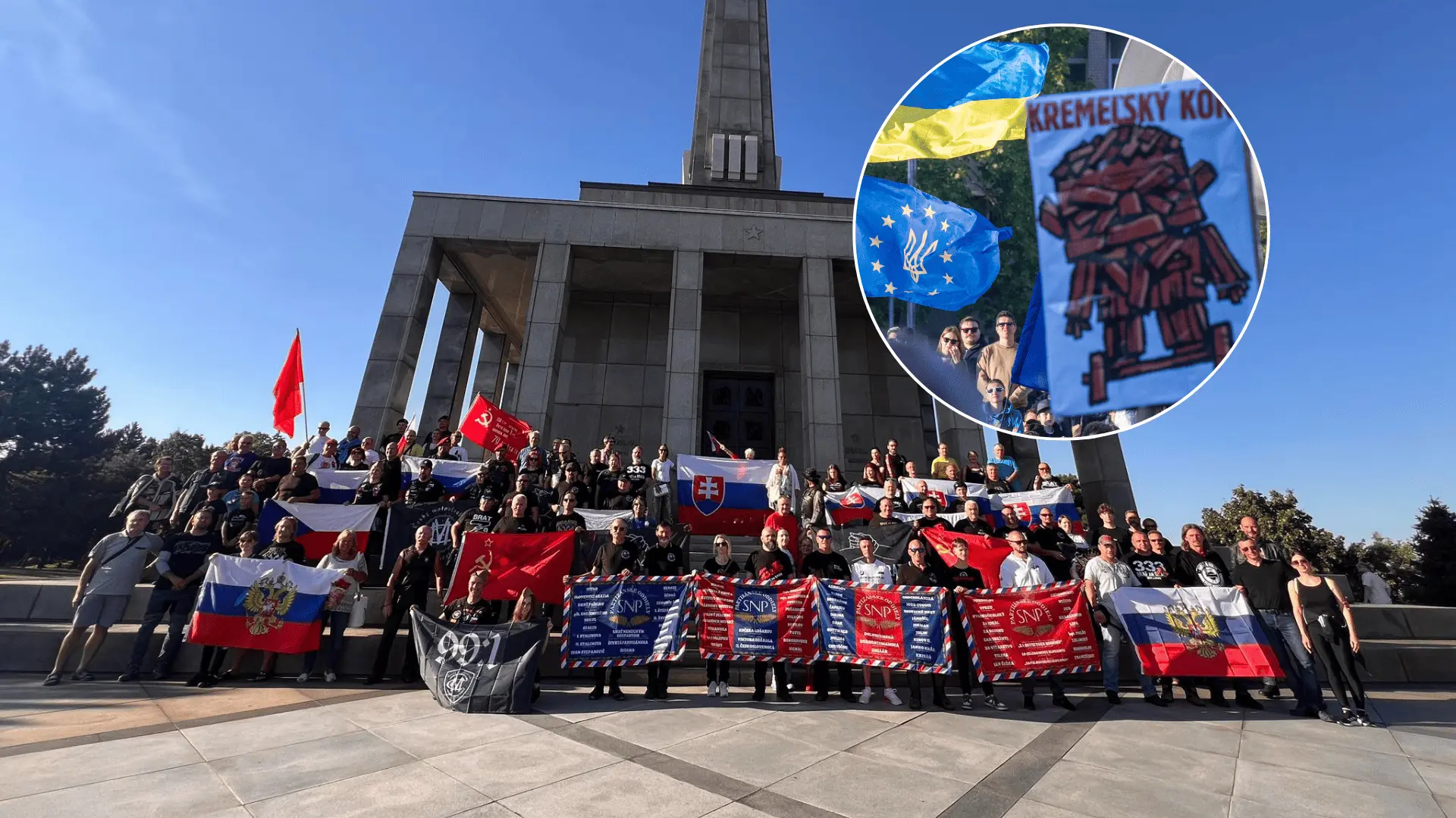 Slavín, Brat za brata